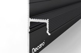 Decaro Теневой профиль Engineering Универсальный D002.2A Black Анодированный черный