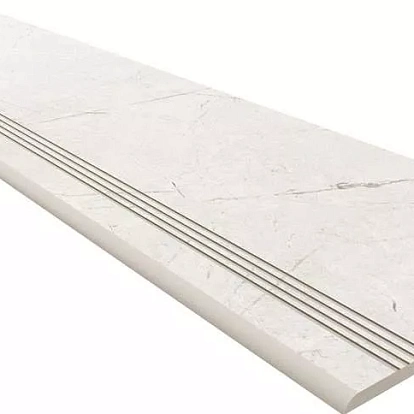 Ступень Estima Nolana White NL00-30x120-Непол. (с насечками) 70761
