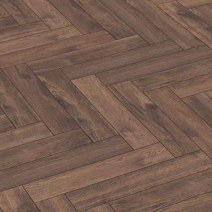 Ламинат Kronotex Herringbone 8 мм Дуб тёмный Петерсcон D4766