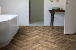 IVC Lay Red Herringbone Country Oak 54875