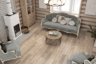 Alpine Floor Real wood Дуб Натуральный Синхронное тиснение ECO 2-5