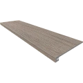 Комплект Estima Kraft Wood Light Grey Ступень KW02 (33x120) структур. (прямоугол. бортик) без насечек + Подступенок (14,5x120) 70611