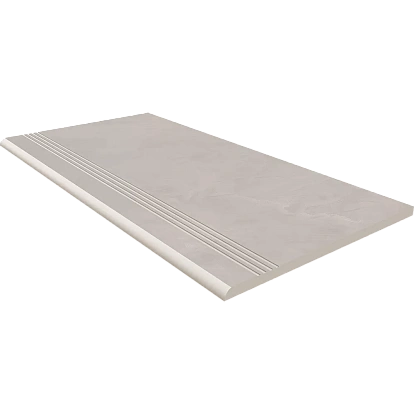 Ступень Estima Graffito Light Grey GF01-30x60-Непол. (с насечками) 70551