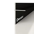 Decaro Теневой профиль Engineering Универсальный D004.1A Black Анодированный черный