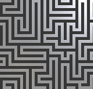 Holden Decor Indulgence Glistening Maze Black 12912