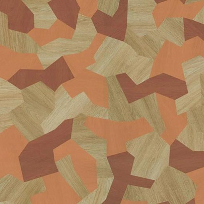 Линолеум Forbo Sarlon 15 dB 98506T4315-terracotta-shaped-wood