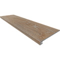 Комплект Estima Kraft Wood Rusty Beige Ступень KW01 (33x120) структур. (прямоугол. бортик) без насечек + Подступенок (14,5x120) 70608