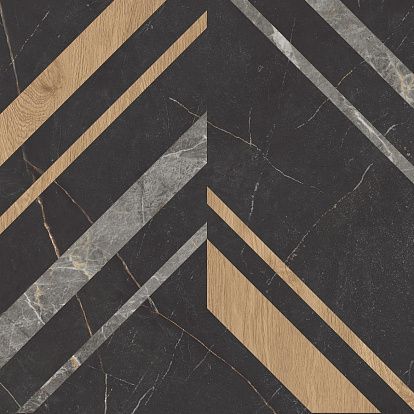 Керамогранит Estima Improve Black IM03 60x60x10 Непол.Рект. 70341