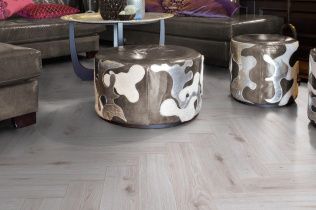 Kronotex Herringbone 8 мм Дуб Бордо D3516