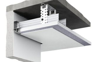 Decaro Теневой профиль Engineering Потолочный D005.2A Black Анодированный черный