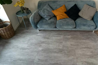 Ceramo Vinilam Stone 6 мм Цемент Светлый 71614