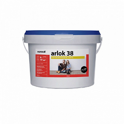 Клей Водно-дисперсионный Arlok 38 для напольных покрытий AQUAFLOOR, 1,3 кг