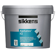 Краска для внутренних и наружных работ акриловая Sikkens Alphatex IQ полуматовая база BS N00 9,3 л.