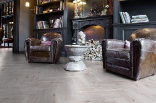 Kronotex Herringbone 8 мм Дуб Бордо D3516