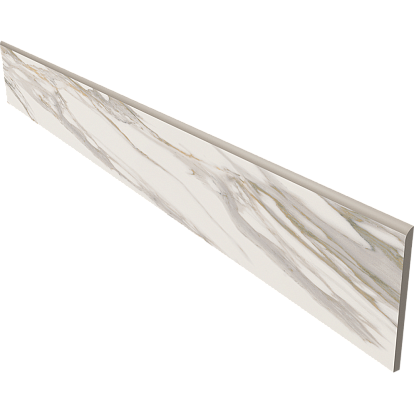 Плинтус Estima Miramare White RM01-7x60-Непол. 70587