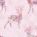 Holden Decor Kaleidoscope Calla Pink 90621