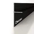 Decaro Теневой профиль Engineering Универсальный D004A Black Анодированный черный