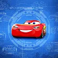 Komar Disney Cars3 Blueprint (Тачки-3: чертежи) 8-488