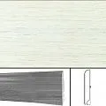 Tecnorivest 100х15мм прямые Дуб снег 139A 159164