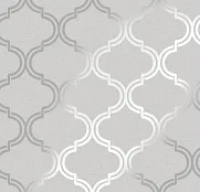 Holden Decor Indulgence Glistening Geo Grey/Silver 12750