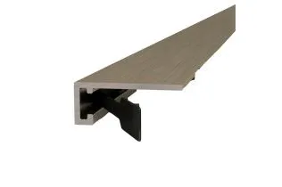 Decaro Microplinth Микроплинтус M15A Bronze Brush Анодированный бронзовый браш