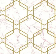 Holden Decor Kaleidoscope Ventura Pink/ Gold 90601