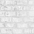 Holden Decor Indulgence Glistening Brick White / Silver 12950