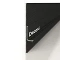 Decaro Теневой профиль Engineering Универсальный D004.2A Black Анодированный черный