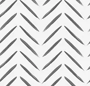 Holden Decor Imaginarium 2 Chevron Brush Marks Black and White 13040