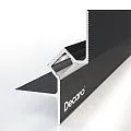 Decaro Теневой профиль Engineering Потолочный D005A Black Анодированный черный