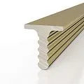 Decaro Теневой профиль Engineering Разделительный D009.3A Brass Анодированный латунный