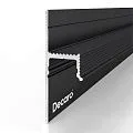 Decaro Теневой профиль Engineering Универсальный D002.2A Black Анодированный черный