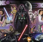 Komar Disney Star Darth Vader Collage (Звёздные войны: Дарт Вейдер Коллаж) 8-482