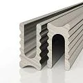 Decaro Теневой профиль Engineering Разделительный D009A Titanium Анодированный титановый