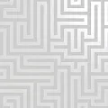 Holden Decor Indulgence Glistening Maze Grey 12910
