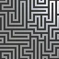 Holden Decor Indulgence Glistening Maze Black 12912