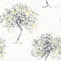 Holden Decor Kaleidoscope Beacon Fell Yellow/Grey 90650