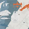 Komar Disney Star Wars Technical Plan (Звёздные войны: технические чертежи) 8-4001
