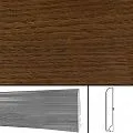 Tecnorivest 100х15мм прямые Дуб дым 139A 159163