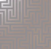 Holden Decor Indulgence Glistening Maze Grey_Rose Gold 12914