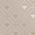 Holden Decor Imaginarium 2 Honeycomb Bee Pink 