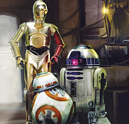 Komar Disney Star Wars Three Droids (Звёздные войны: Три Дроида) 4-447