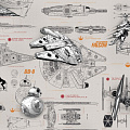 Komar Disney Star Wars Blueprints (Звёздные войны: чертежи) 8-493