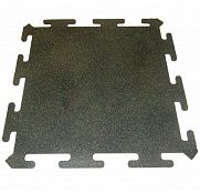 Резиновая плитка Rubblex Sport Puzzle Mix 30% зеленый 25мм