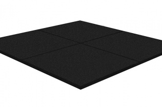 Резиновая плитка Rubblex Standart черный 30мм