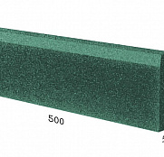 Резиновая плитка Rubblex Active Бордюр зеленый