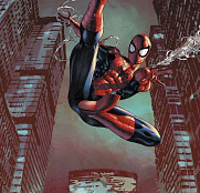 Komar Marvel Человек-паук, прыжок под углом 90* 1-442